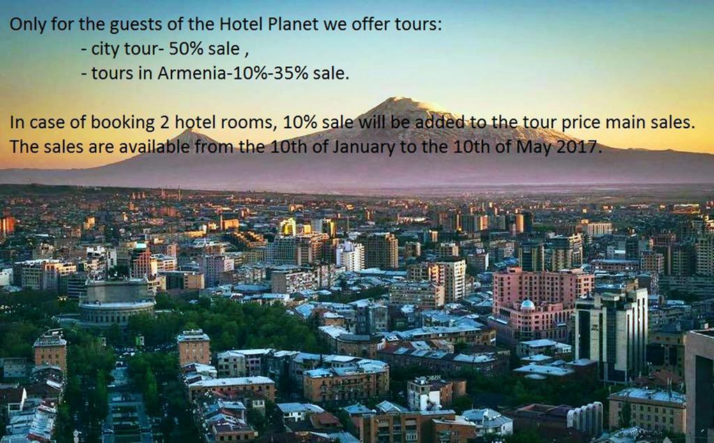 Planet Hotel Jereván Kültér fotó